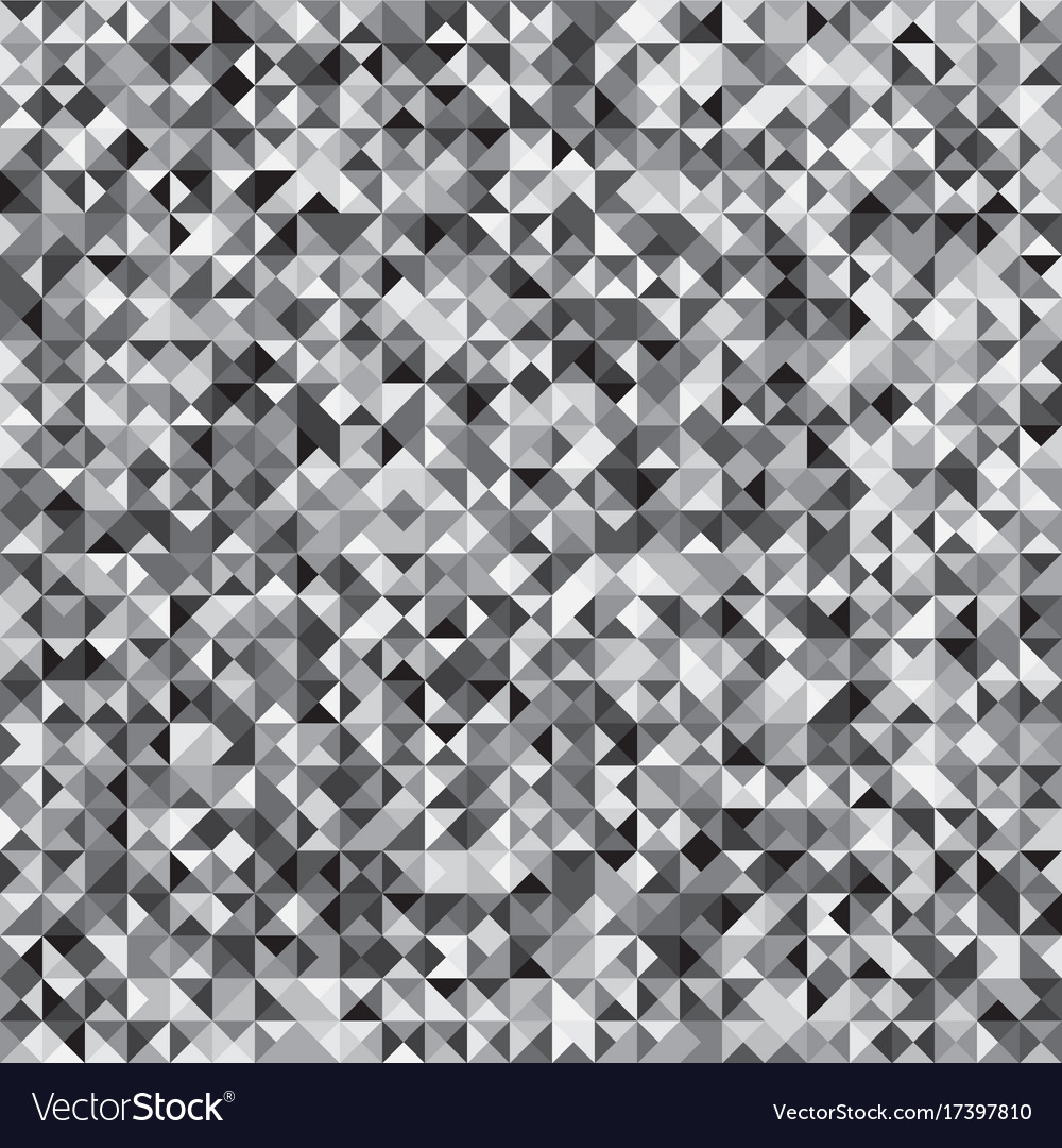 Pixelated grey mosaic check pattern background