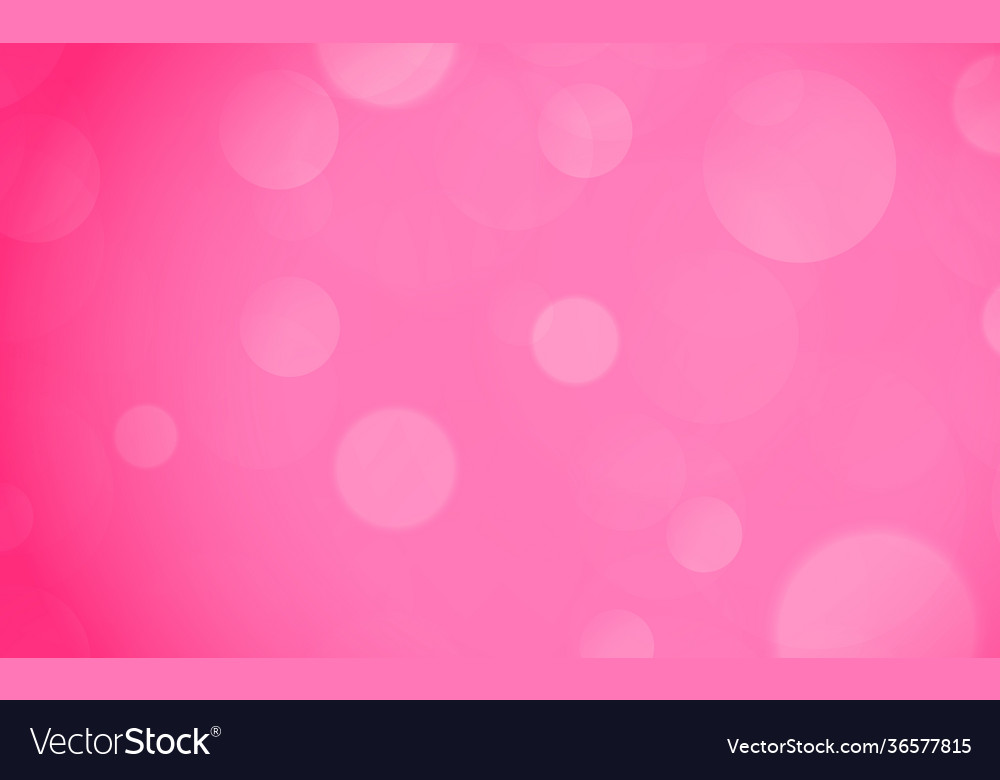 Abstract multicolored blurred bokeh on red