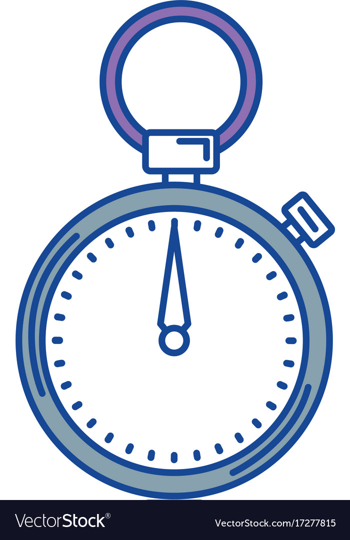 Chronometer timer isolated icon