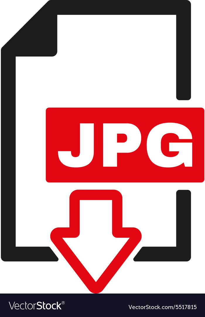 Jpg icon file format symbol flat