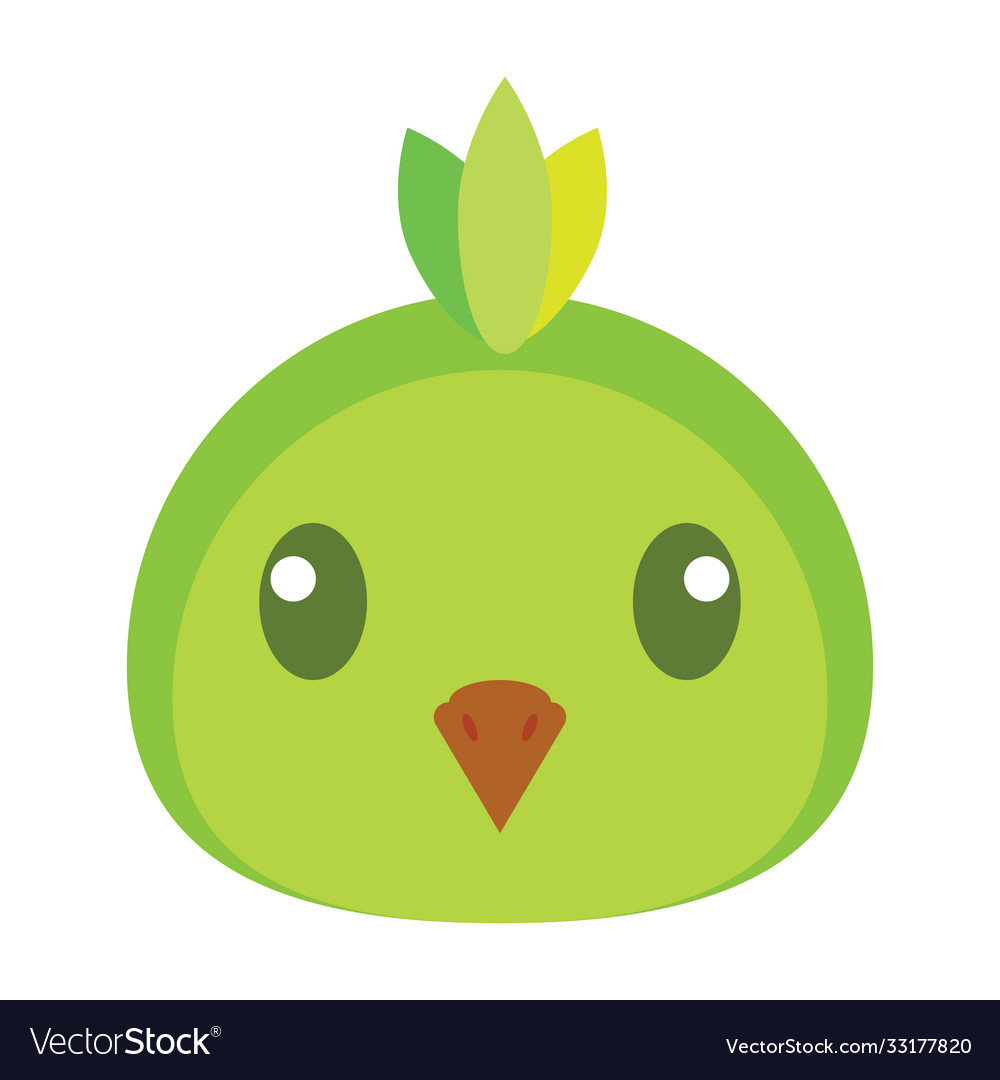 Bird head cartoon