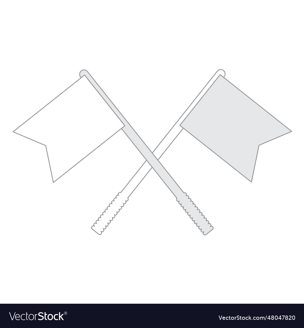 Crossing flags