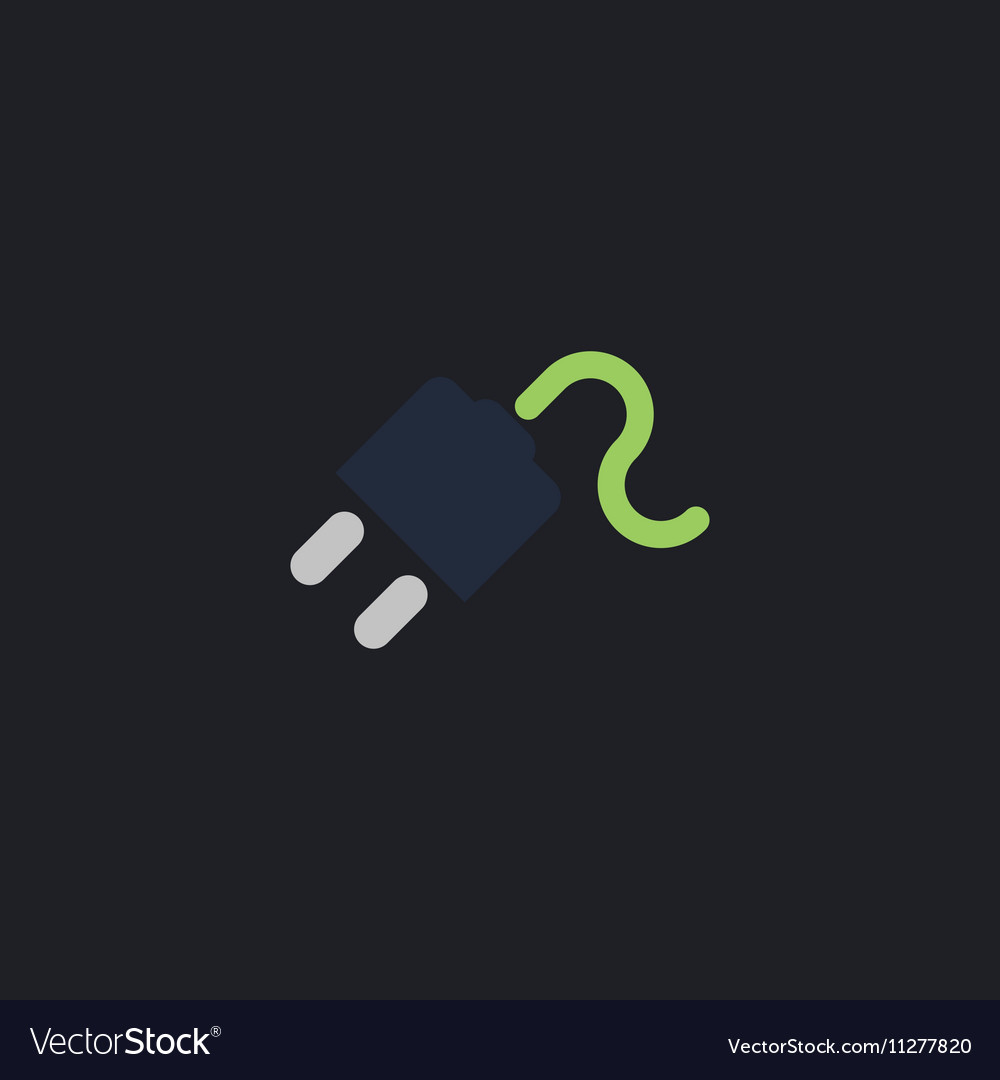 Power cord computer symbol