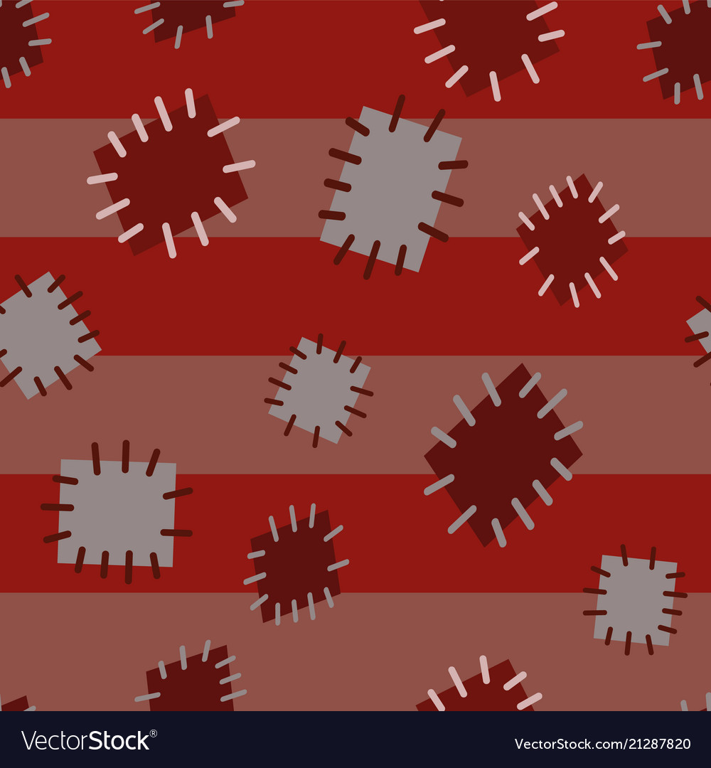Seamless pattern in color patches vector image Seamless pattern in color patches