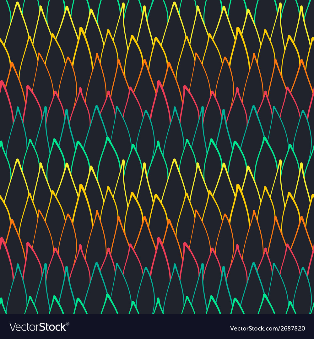 Seamless pattern with scale tiling texture