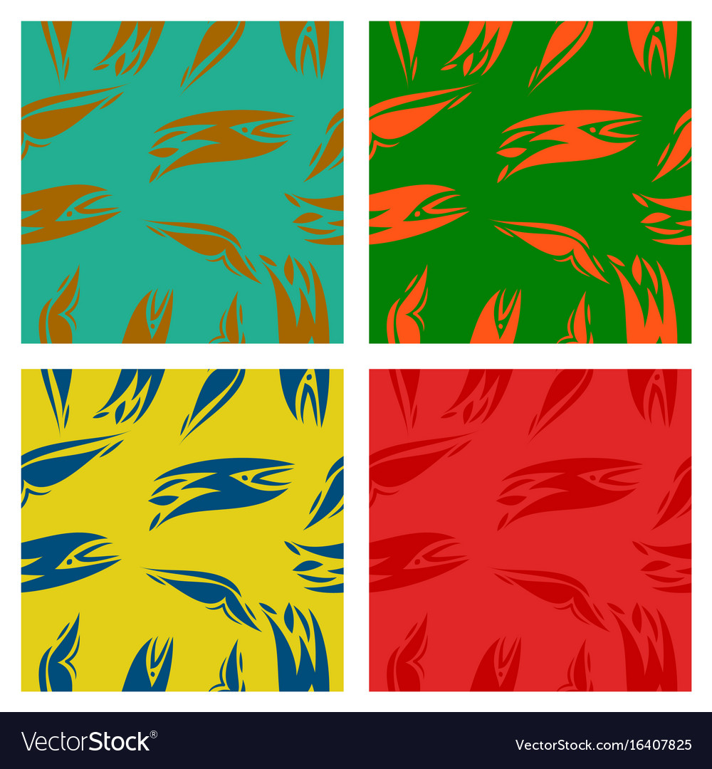 Assembly of patterns in striped style
