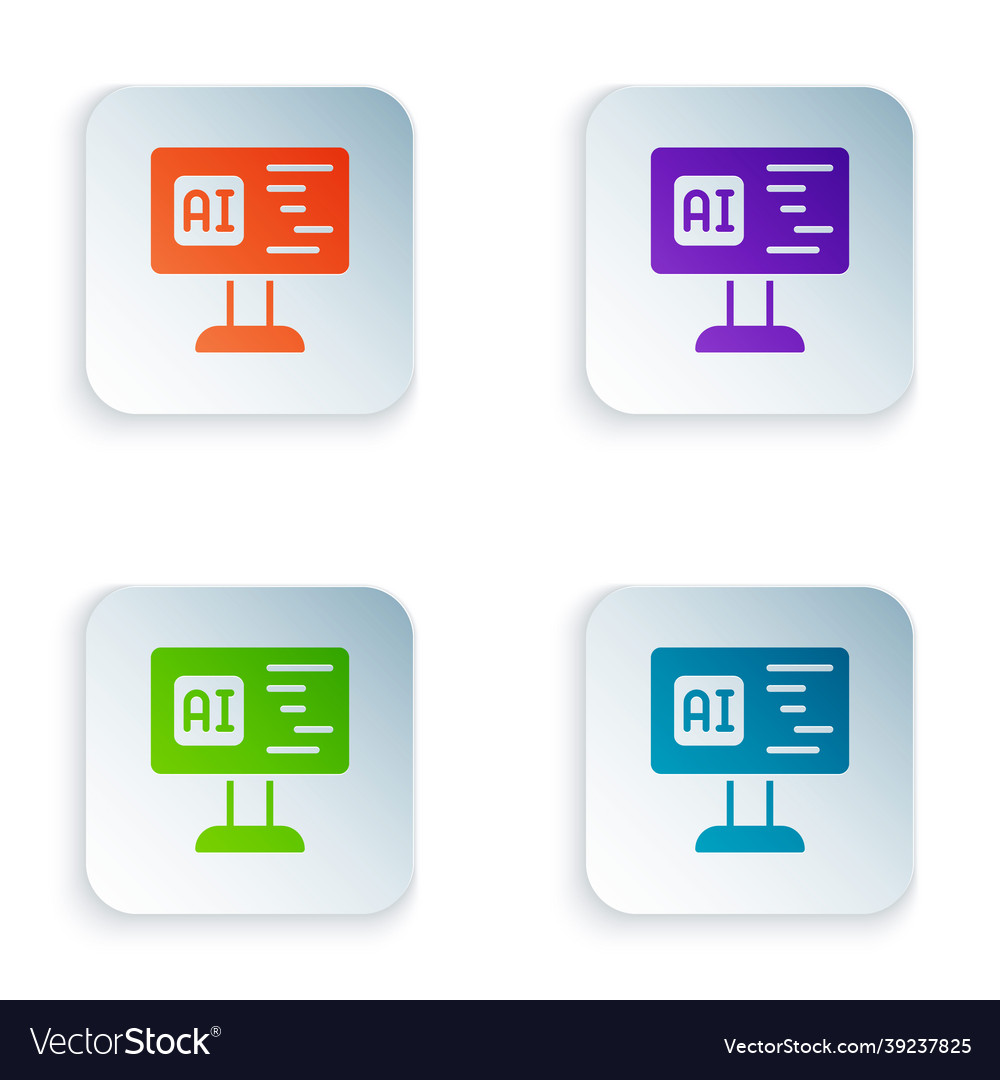 Color software web developer programming code vector image Color software web developer programming code