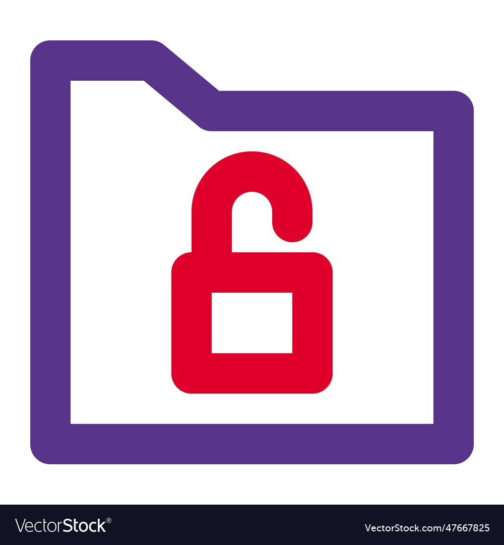 Unlocked folder files are accessible to all users