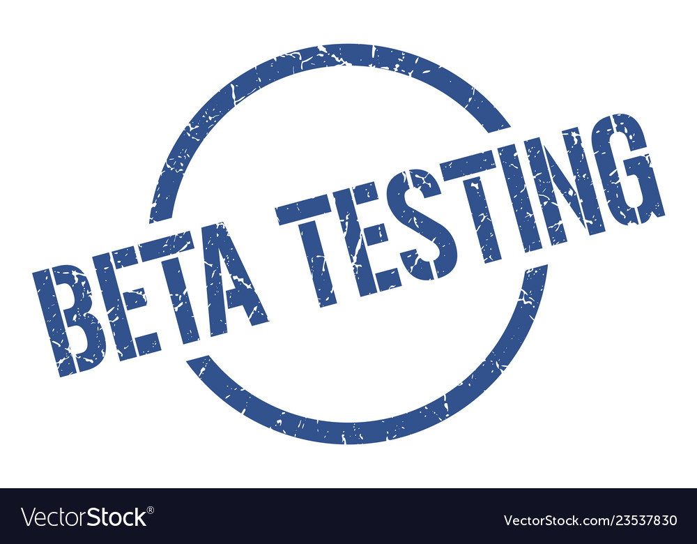 Beta testing stamp