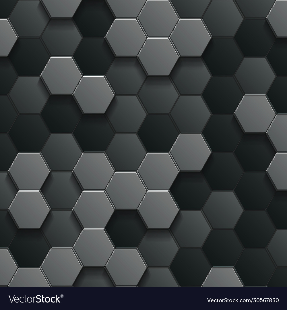 Blur Hexagon 3D Abstract Background