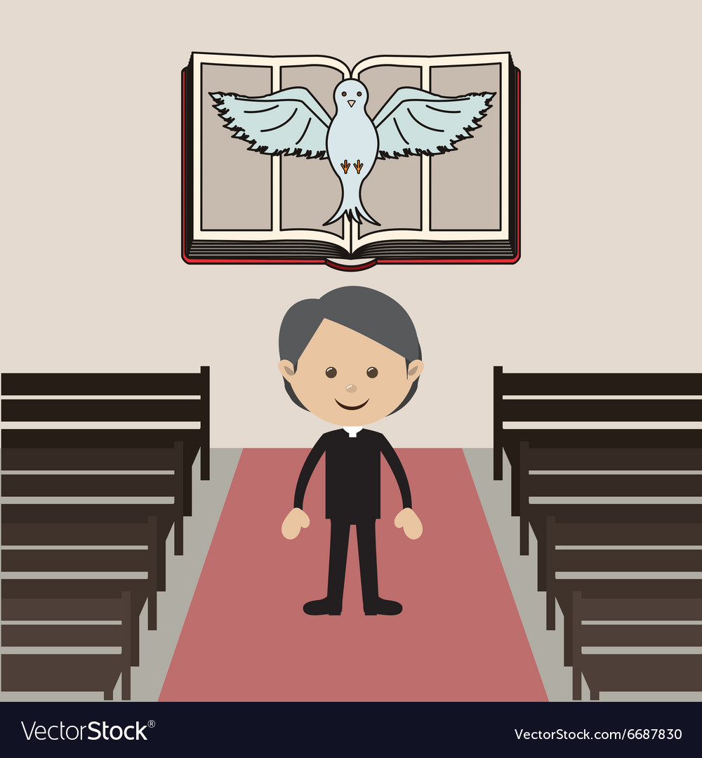 Catholic Religion Design Royalty Free Vector Image Catholic Religion Design Royalty Free Vector Image