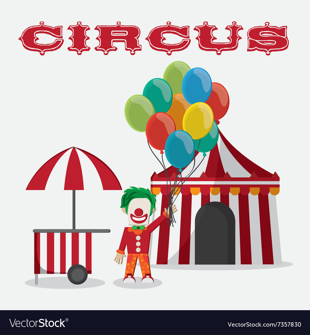 Circus Icons Design Royalty Free Vector Image - Vectorstock