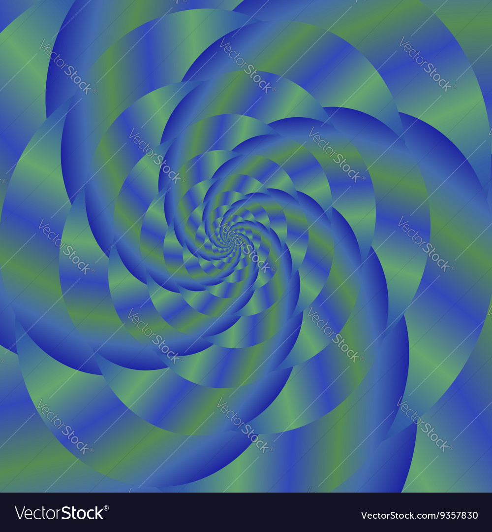 Colored spiral background fractal pattern