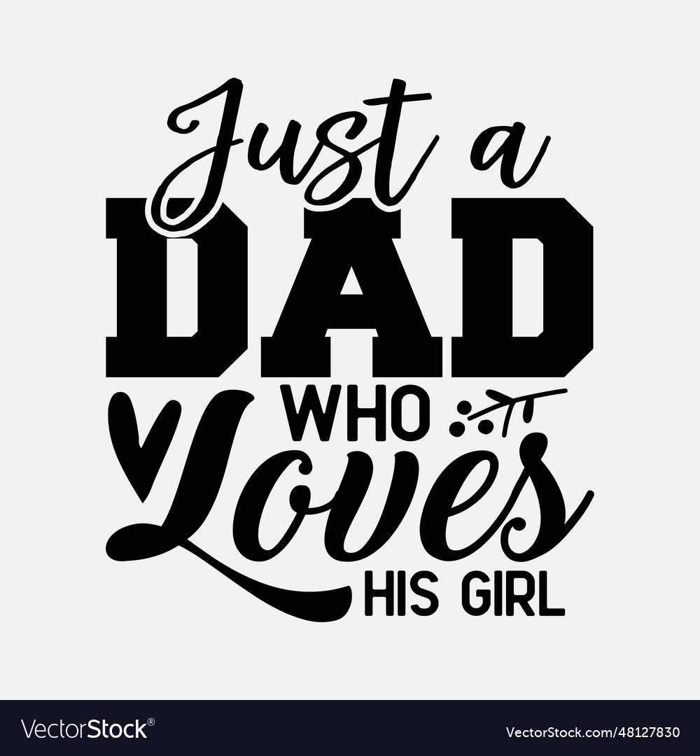 Daddy And Daughter Shirts For Fathers Day Vector Image daddy-and-daughter-shirts-for-fathers-day-vector-image