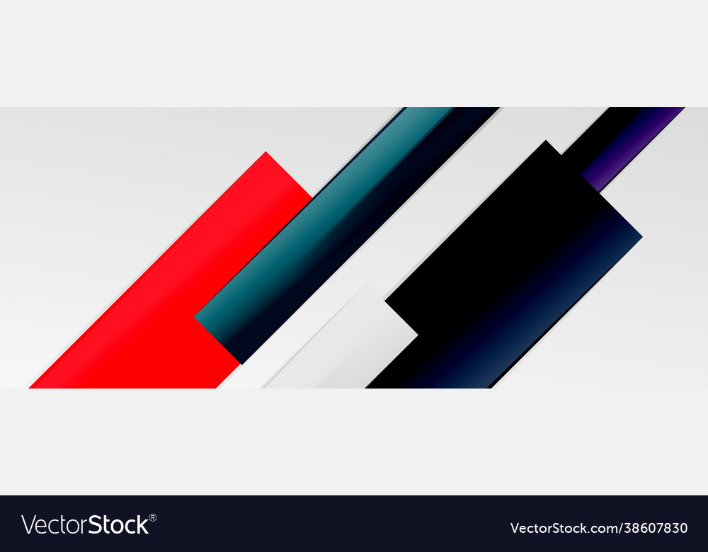 Multicolored lines background design template Vector Image Multicolored lines background design template