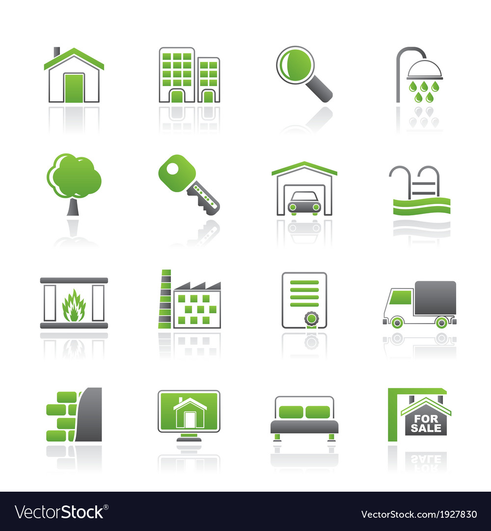 Immobilien Icons