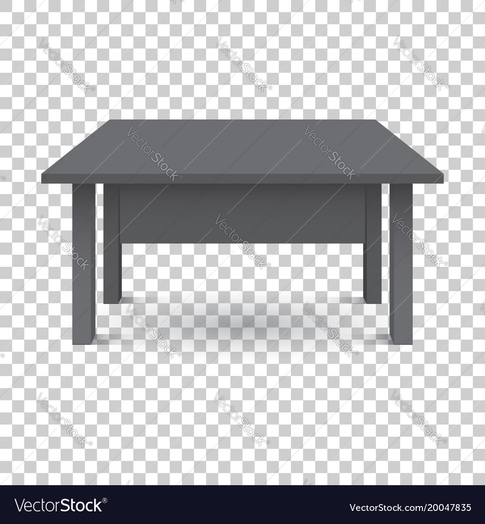 3d table for object presentation empty black top