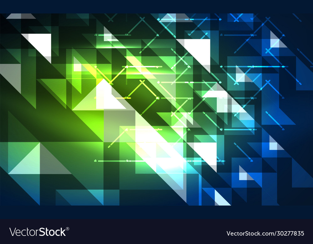 Abstract background mosaic triangle pattern vector image Abstract background mosaic triangle pattern
