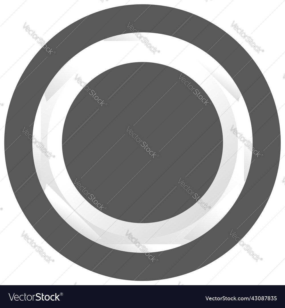 Modern geometric circular concentric circle rings