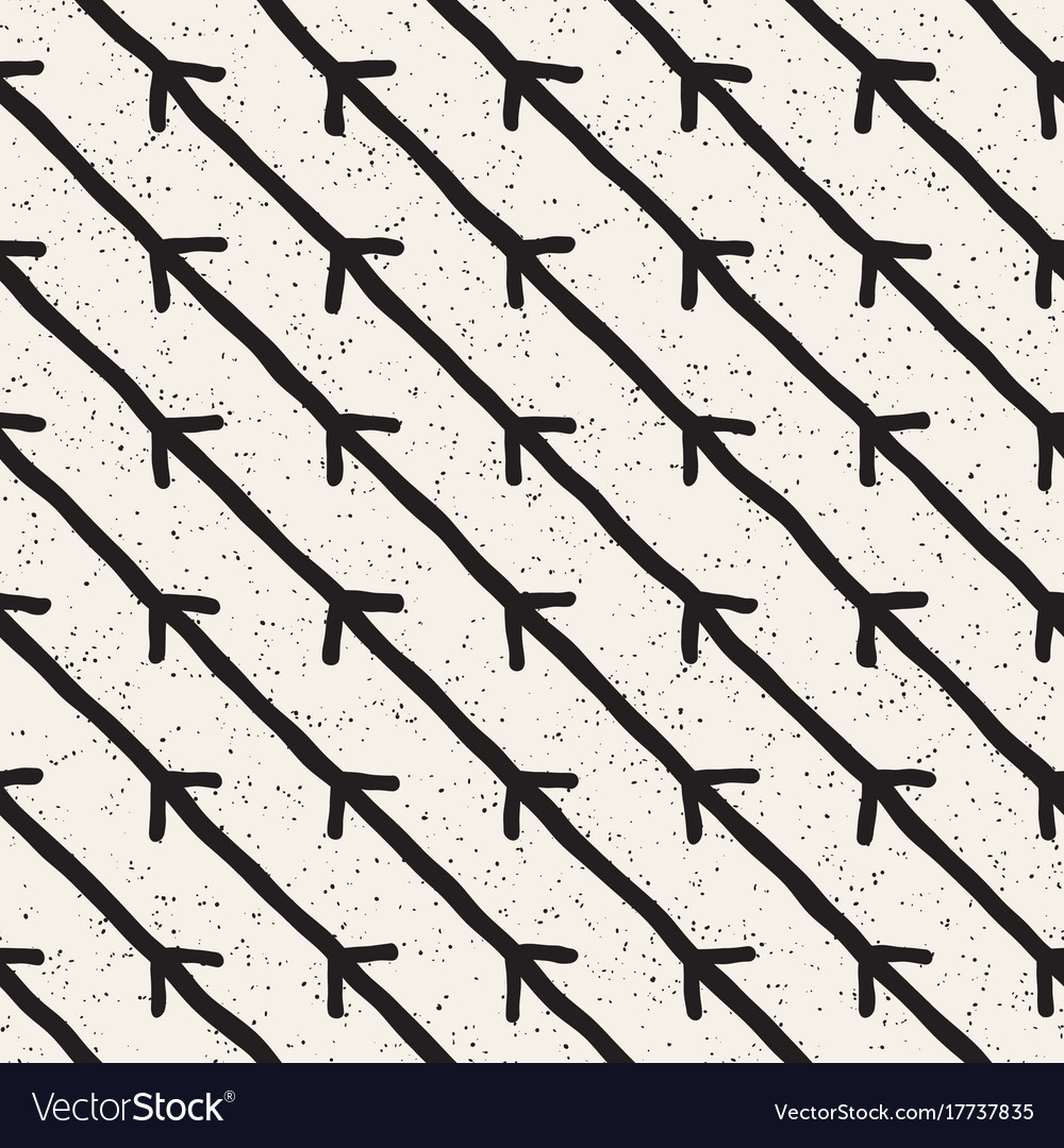 Seamless pattern with hand drawn lines abstract