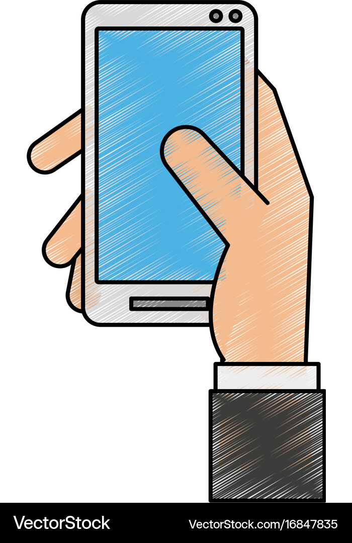 Smartphone Royalty Free Vector Image - VectorStock