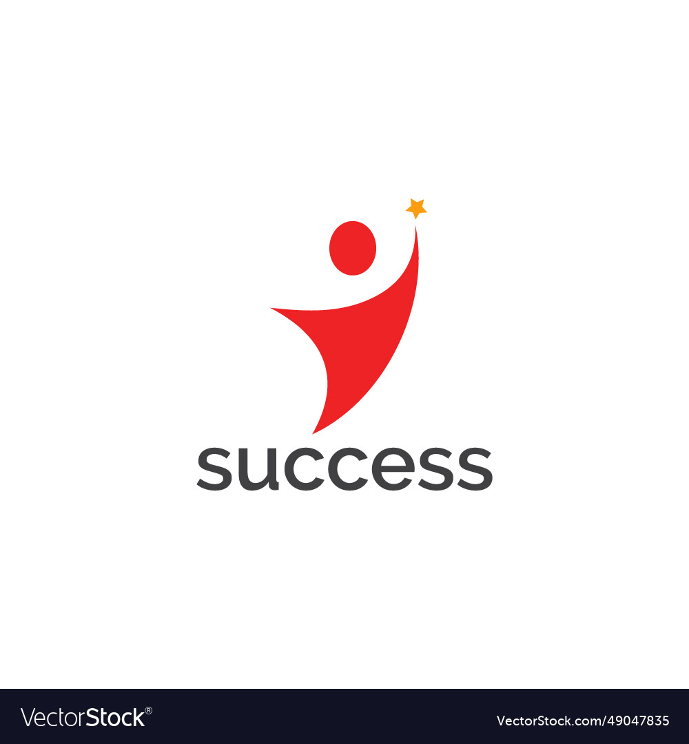 Success logo Royalty Free Vector Image - VectorStock