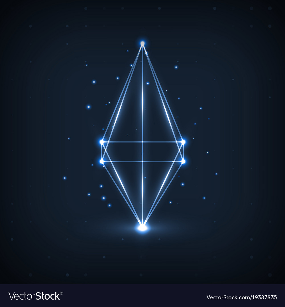 Wireframe polygonal elements