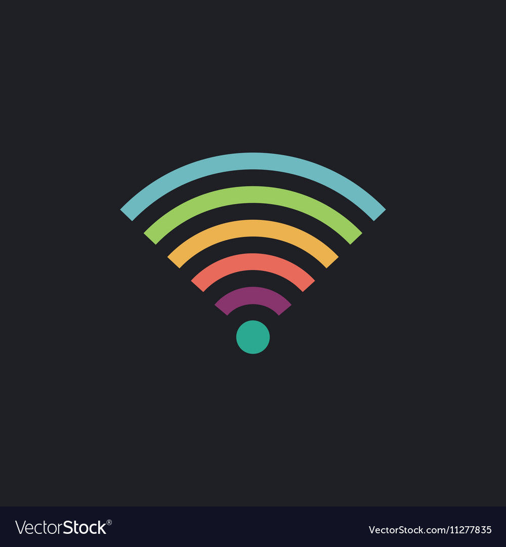 Wireless computer symbol