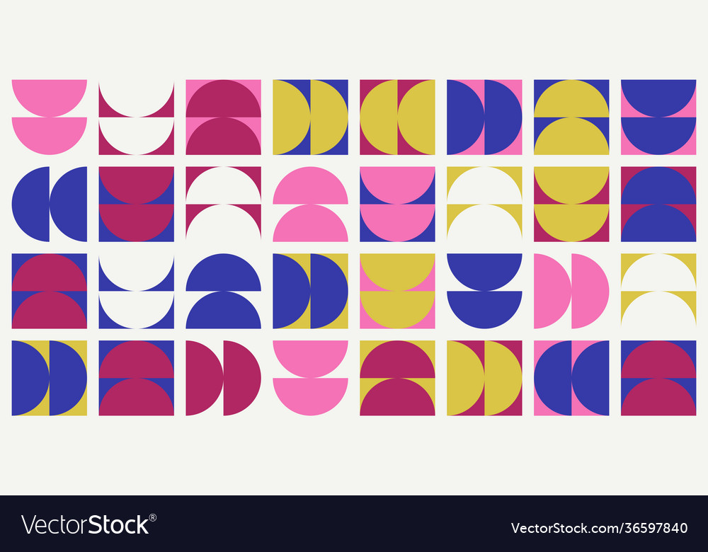 Abstract pattern design elements vector image Abstract pattern design elements