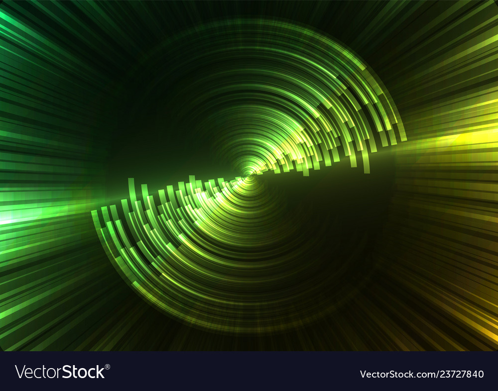Circle digital abstract sheet layer background vector image Circle digital abstract sheet layer background