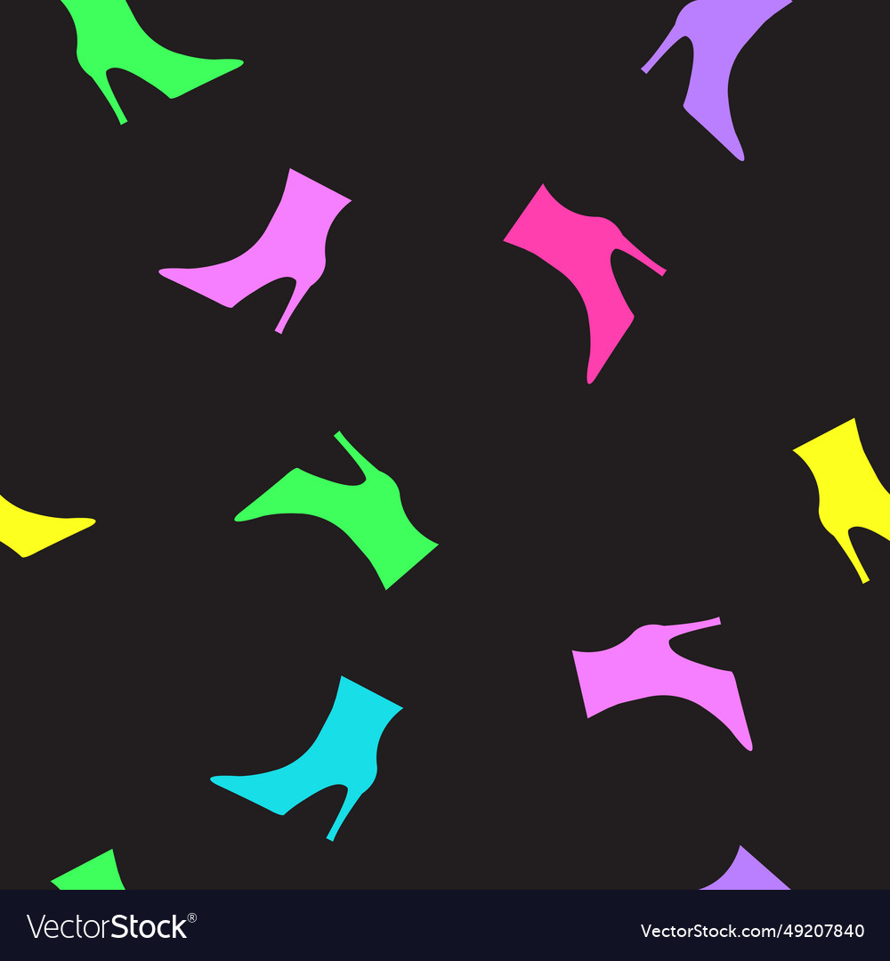 patterned high heels