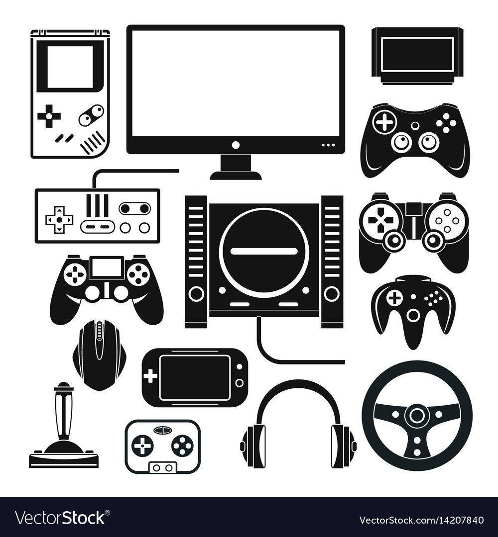 Game Controller Icons Set