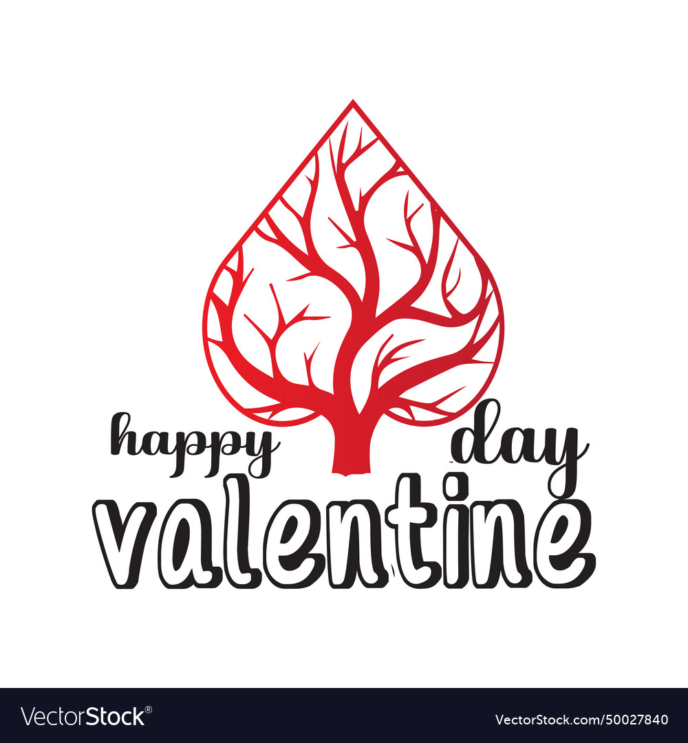 Happy valentines day design Royalty Free Vector Image