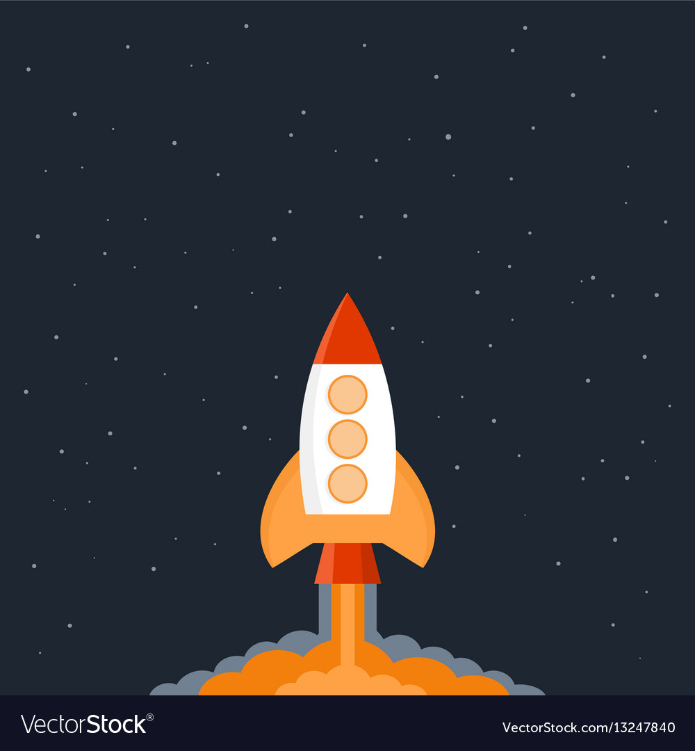 Rocket Royalty Free Vector Image - VectorStock