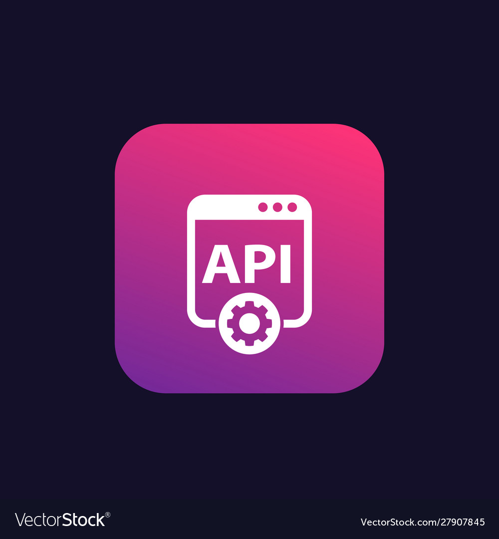 Api technology icon