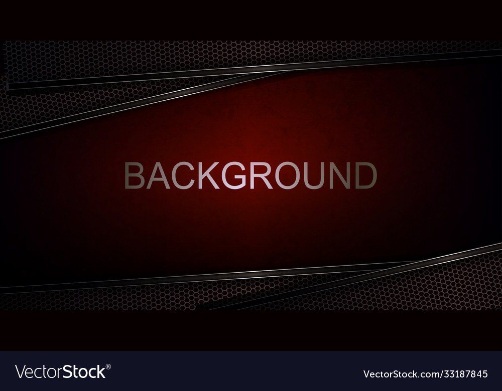 Dark red textured design beveled mesh frames