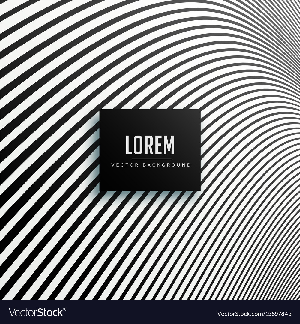 Minimal black lines wavy background