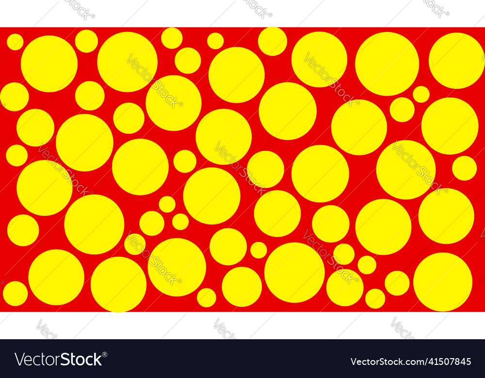 Pop art polka dot circles dotted random pattern vector image Pop art polka dot circles dotted random pattern
