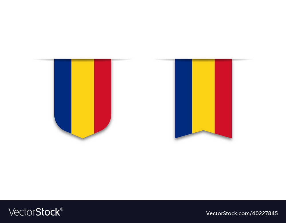 Romania flag label icon checkbox sign flags
