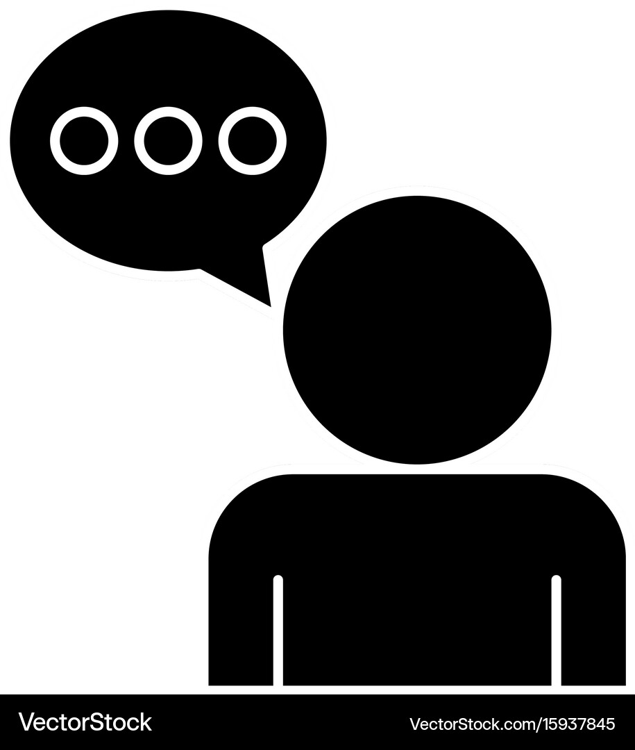 Speech bubble design Royalty Free Vector Image