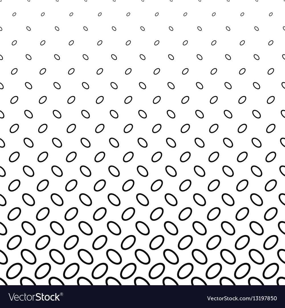 Abstract monochrome ellipse pattern background
