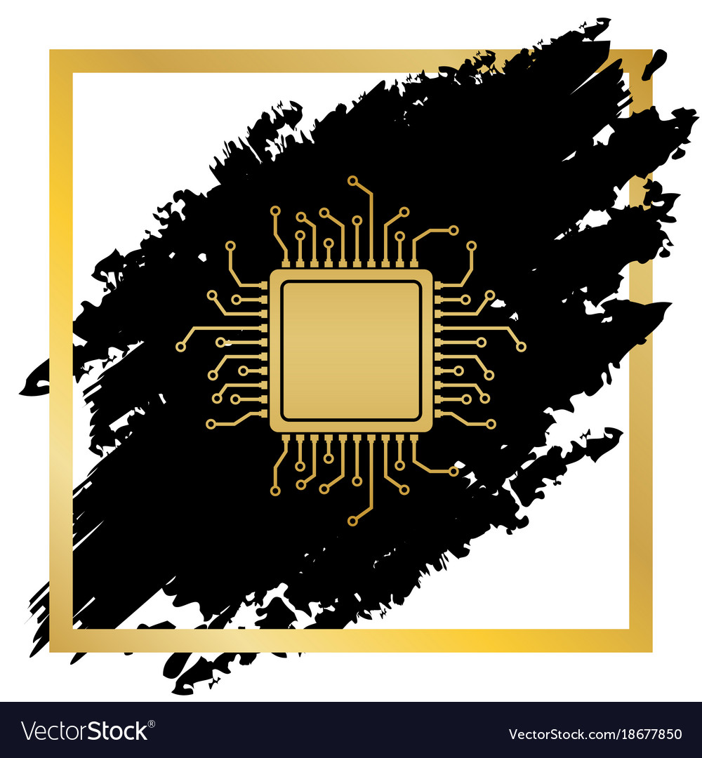 Cpu microprocessor golden