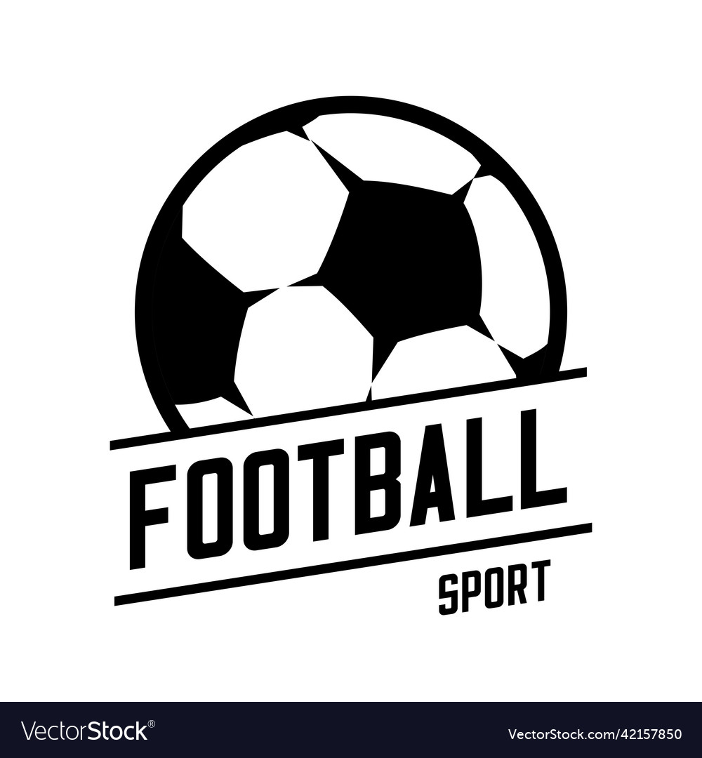 Football sport Royalty Free Vector Image - VectorStock