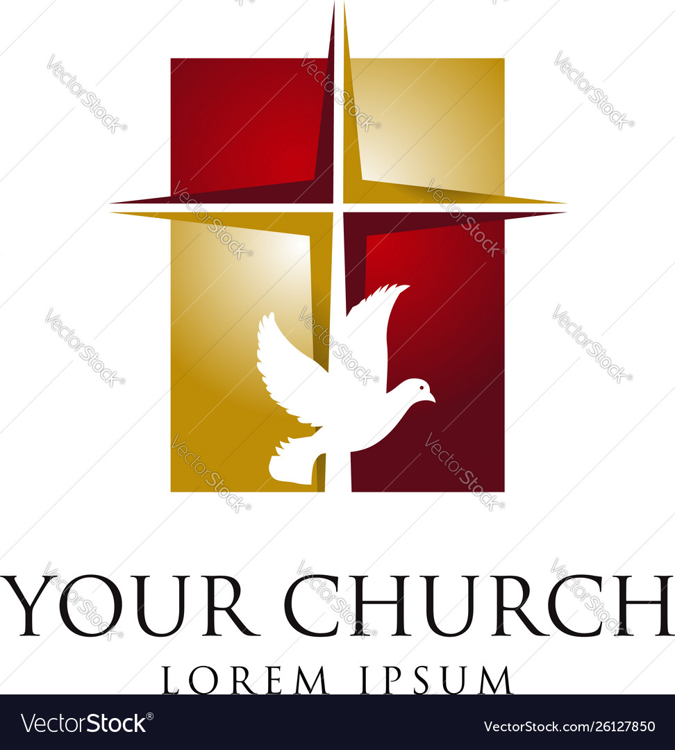 Holy Church Logo Sign Symbol Icon Royalty Free Vector Image