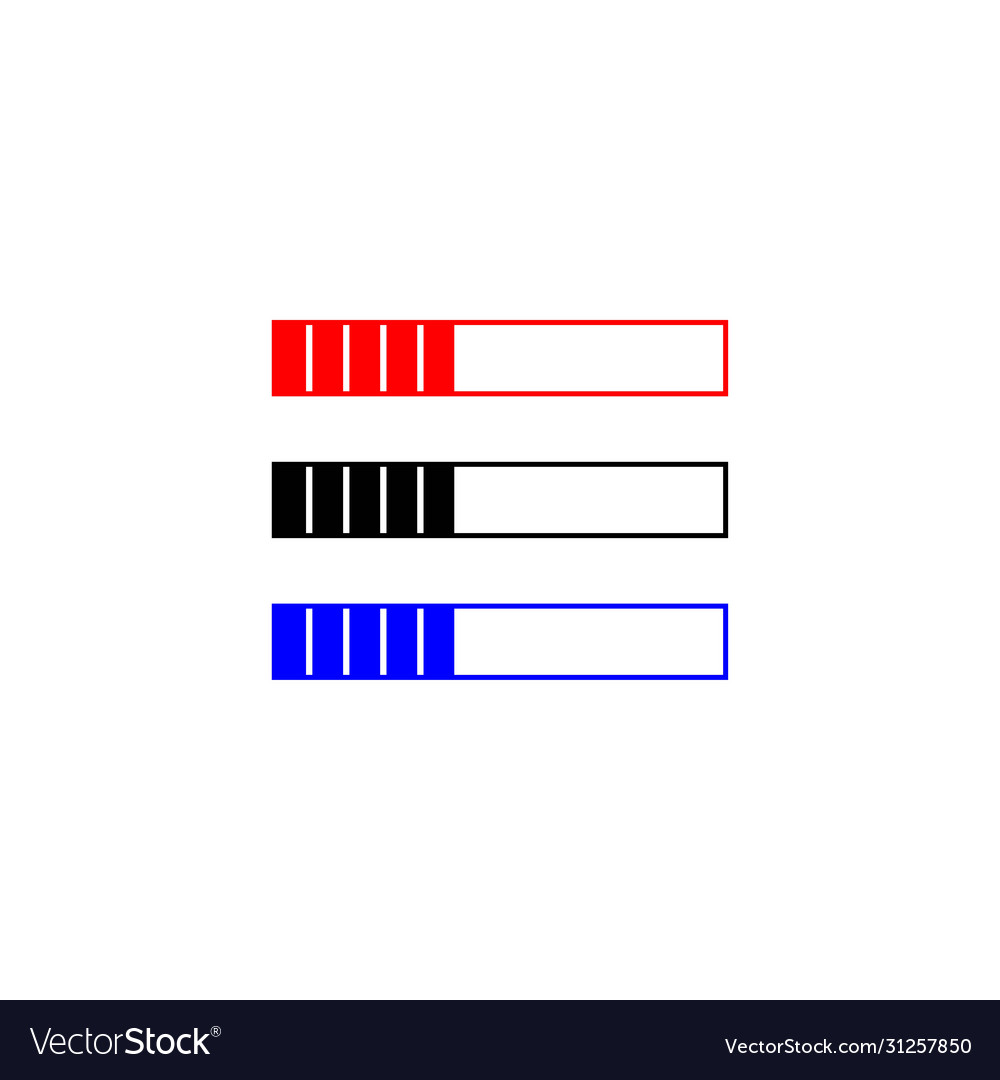 Loading process logo set icon