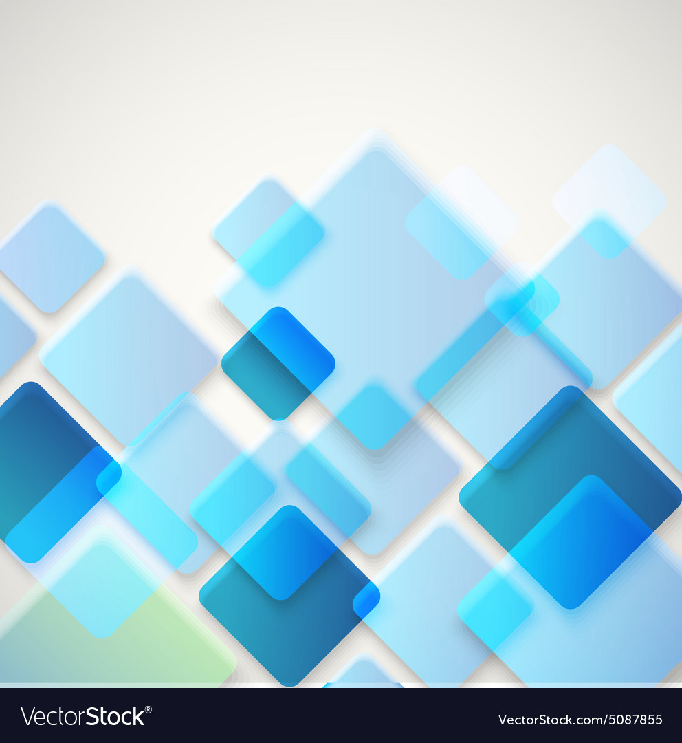 Abstract Background Different Color Square Vector Image