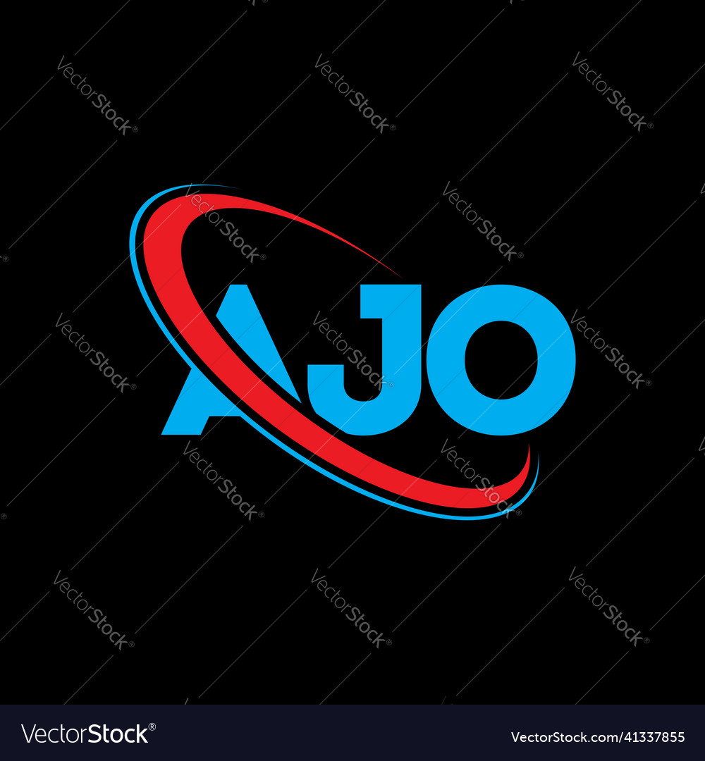 Ajo logo letter design