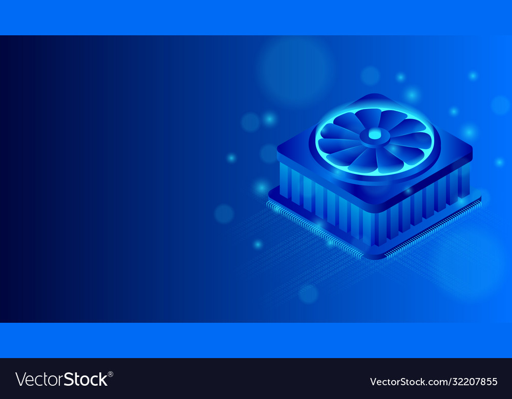 Central Processing Unit with Cooling System