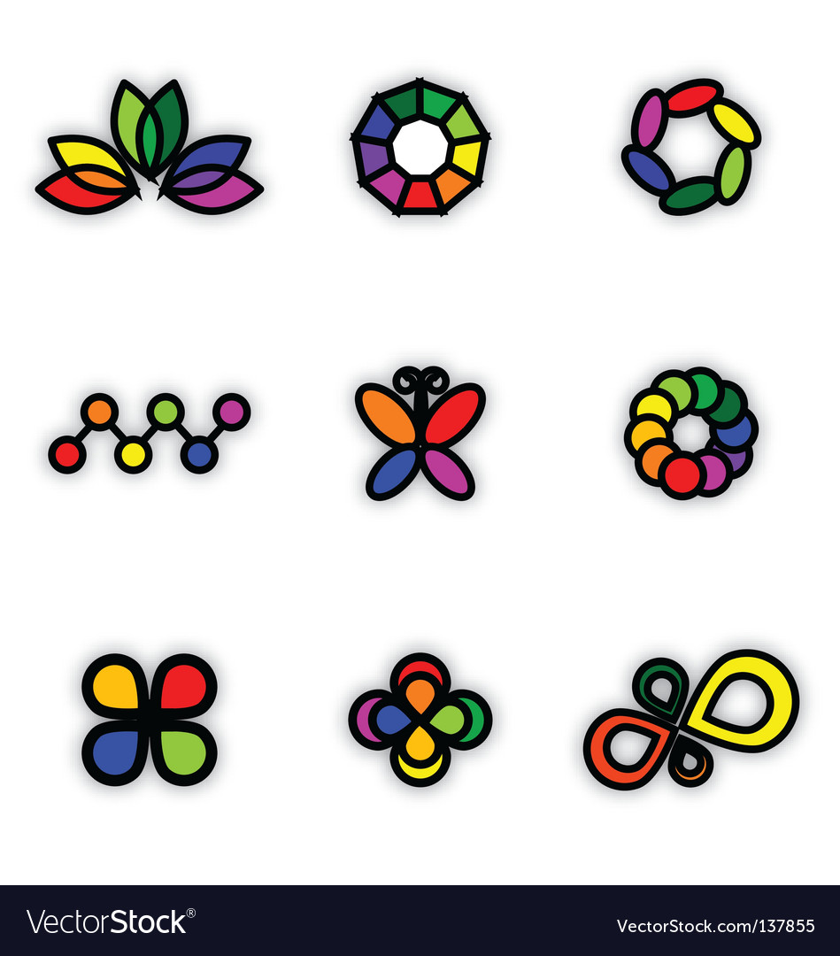 Colorful Icon Set