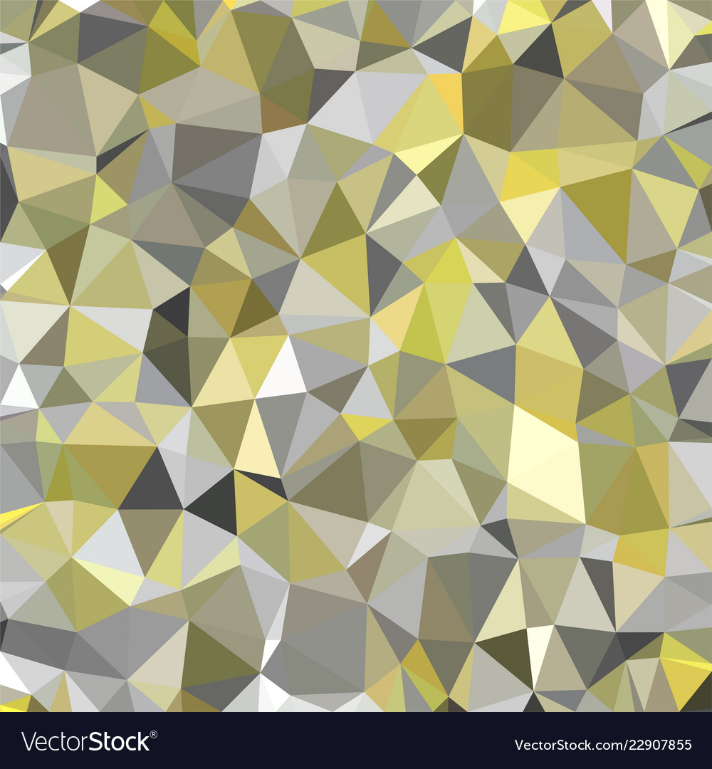 Gold triangular low poly mosaic abstract pattern vector image Gold triangular low poly mosaic abstract pattern